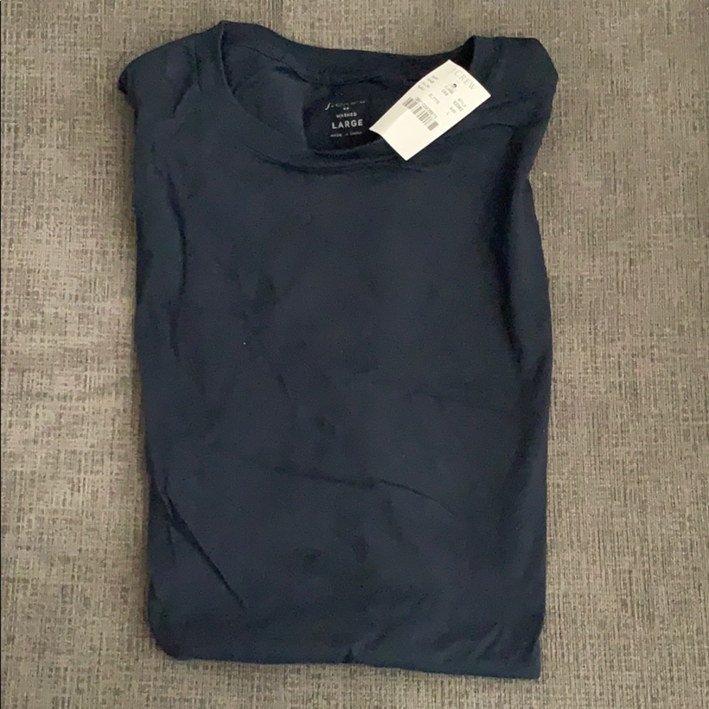 J Crew T-Shirt NEW (navy)